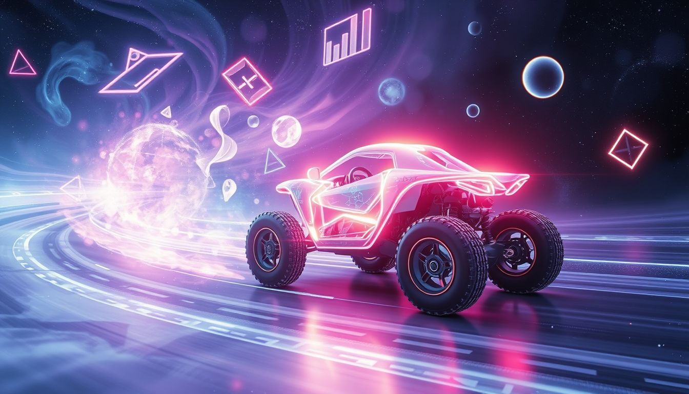 Quad fahren symbolisiert Selbstbewusstsein und Herausforderungen im Leben.