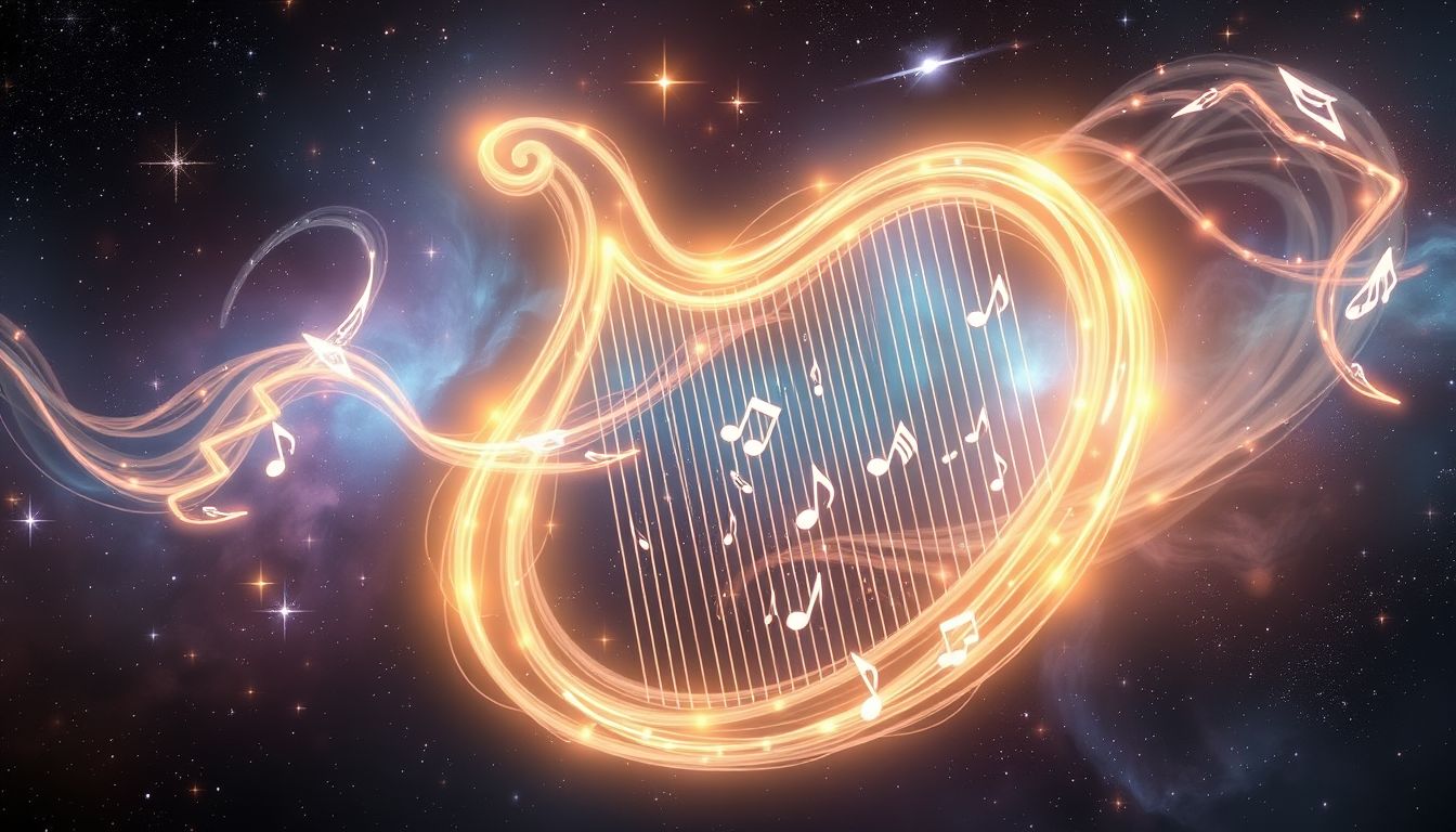 Eine Melodie auf der Mundharmonika symbolisiert kreative Selbstausdruckskraft im Traum.