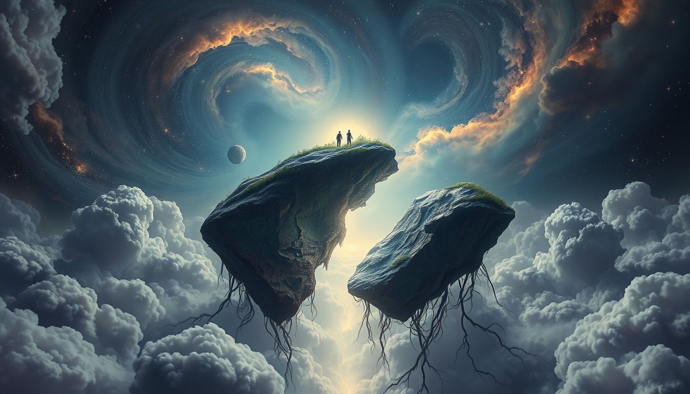 Erdbeben-Träume symbolisieren oft tiefgreifende innere Unsicherheiten.