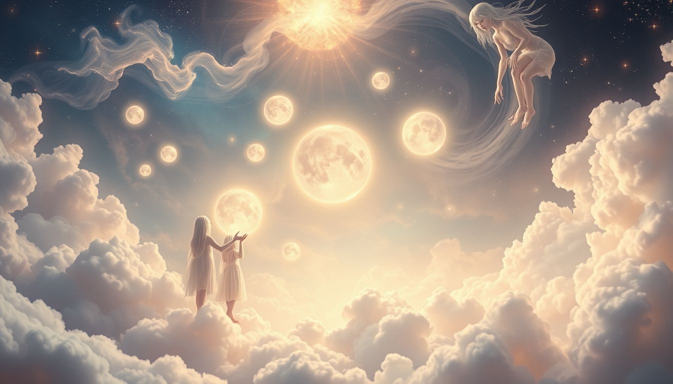 Träume vom Geleit Verstorbener vermitteln oft Trost und Hoffnung.