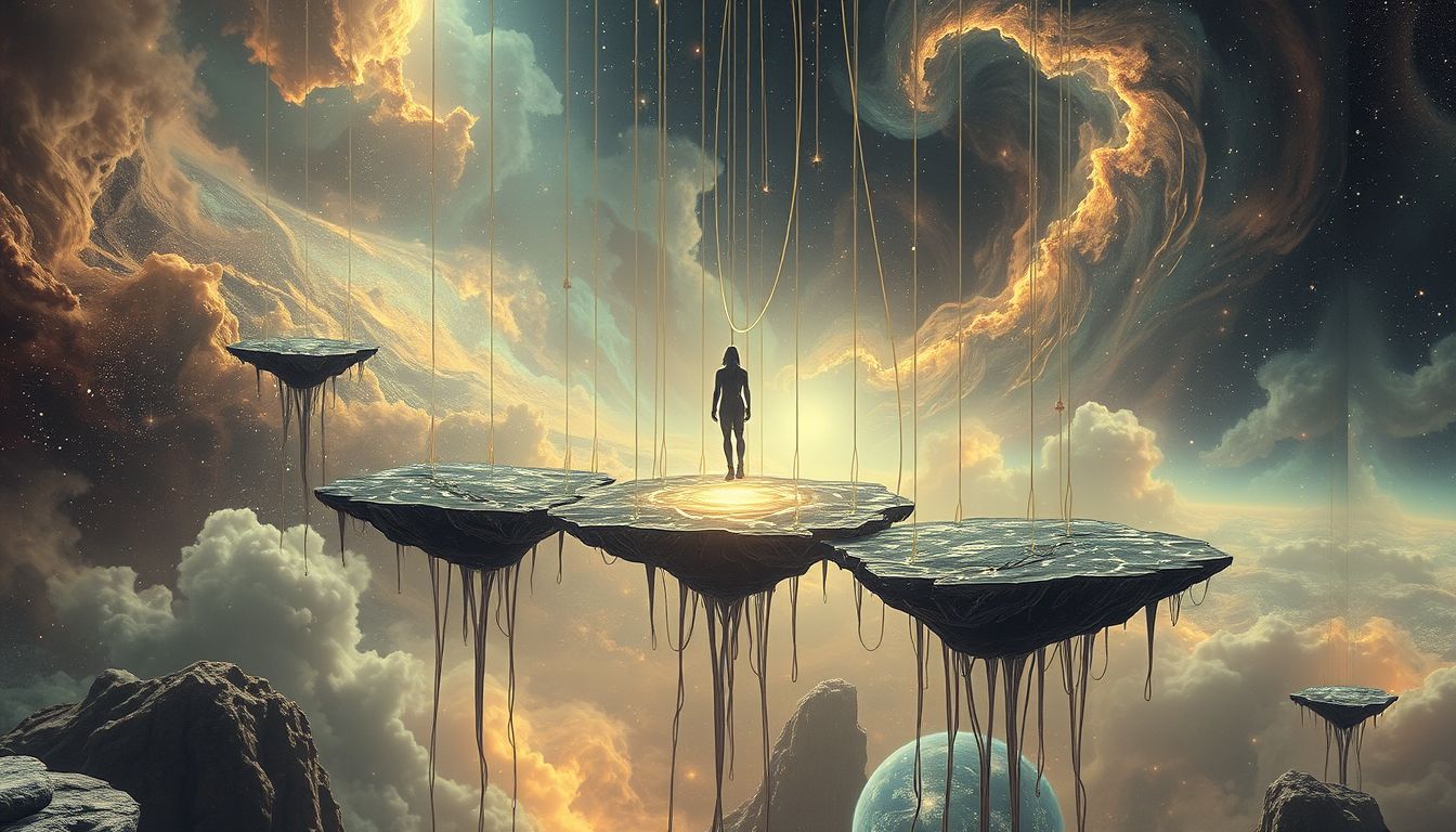 Höhenangst im Traum symbolisiert oft Kontrollverlust und Unsicherheit.