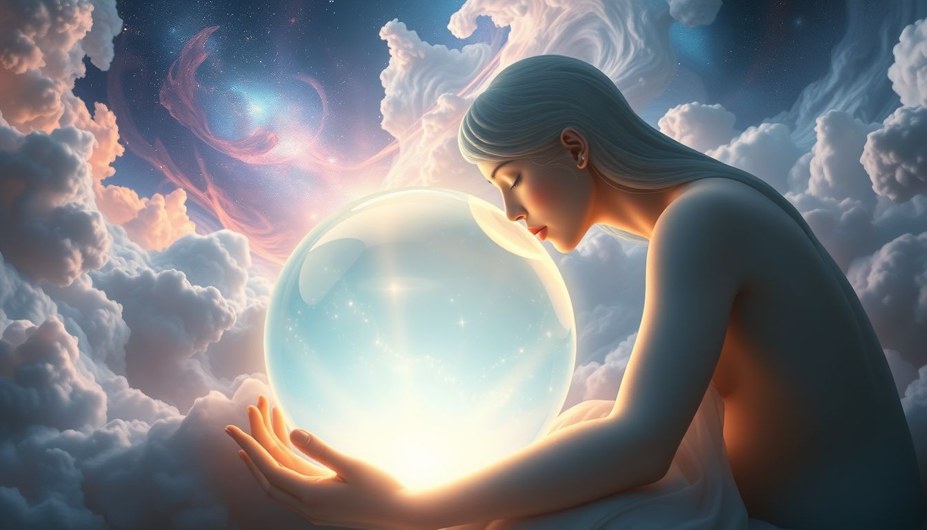 Klares Mineralwasser symbolisiert geistige Erneuerung und innere Klarheit.