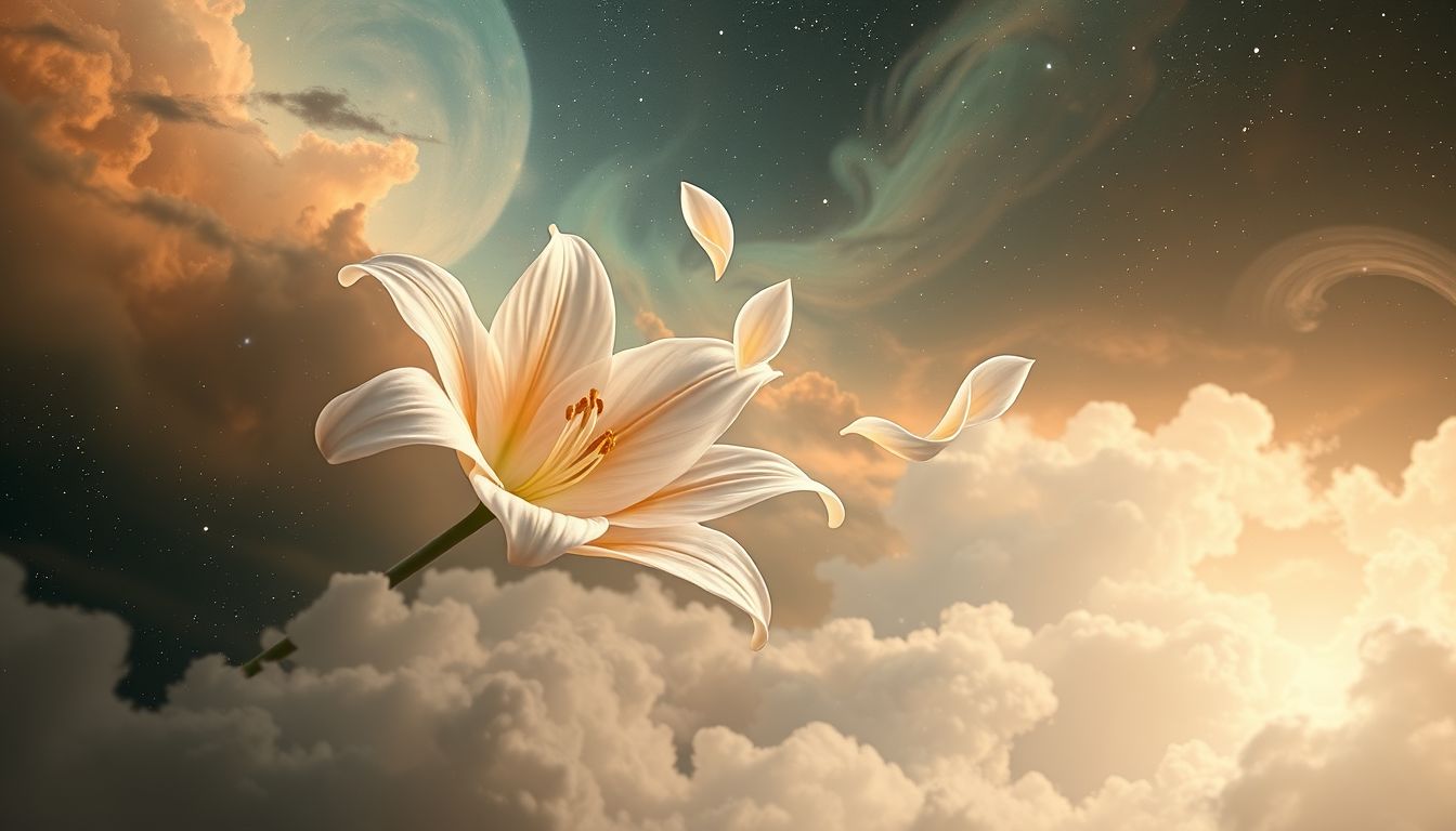 Das Schneiden von Lilien symbolisiert Loslassen und Neubeginn im Traum.