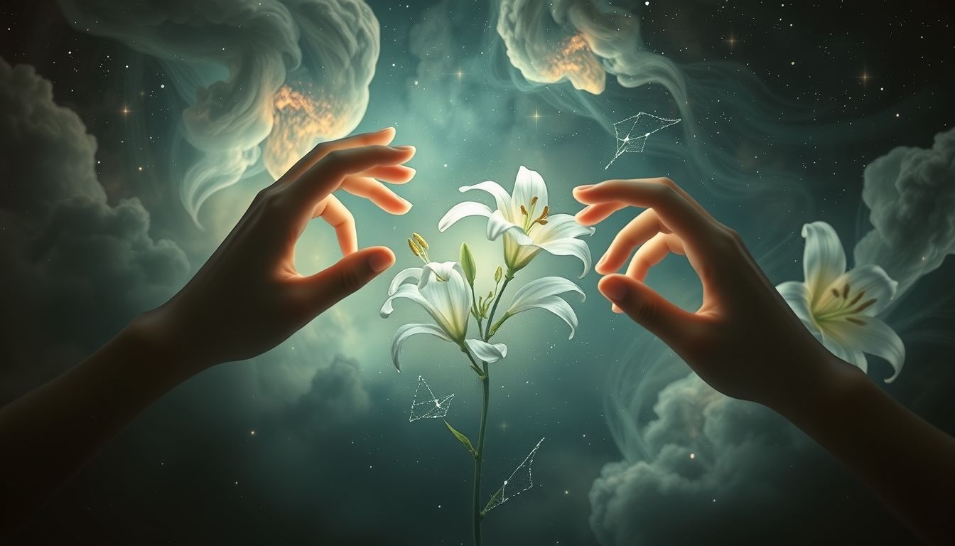 Lilien stehlen symbolisiert emotionale Verletzung durch Verrat nahestehender.