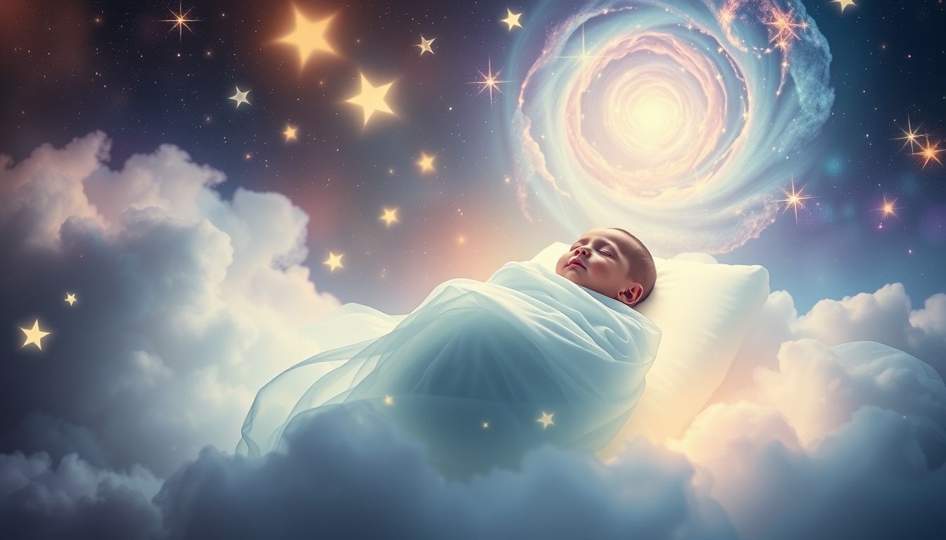 Ein neuer Babyschlafsack symbolisiert Schutz und fürsorgliche Neubeginne.