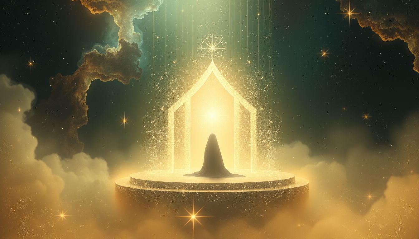Der Ausschluss aus Andachtsstätten symbolisiert innere spirituelle Konflikte.