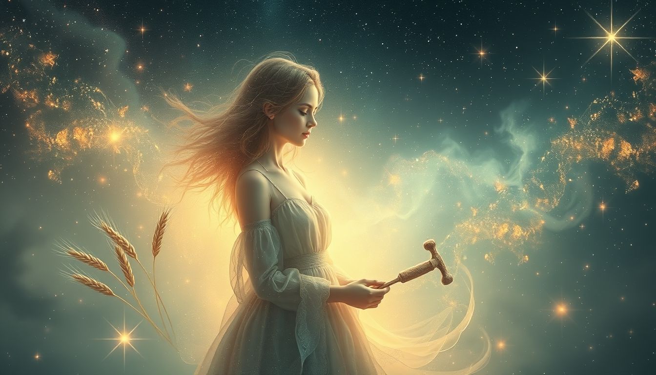 Ein weinender Müllergehilfe symbolisiert oft innere Konflikte und Traurigkeit.