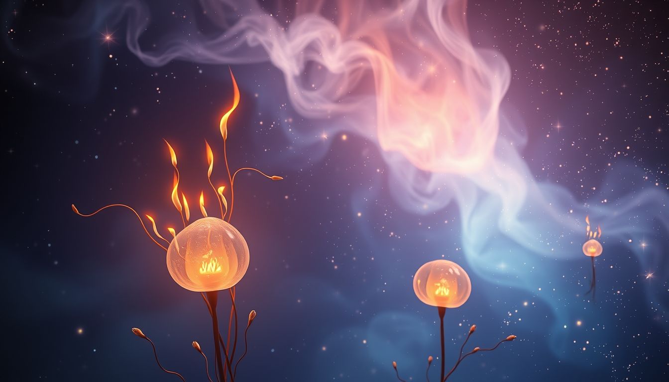 Das Verbrennen von Halmen symbolisiert loslassen alter Lebensphasen.