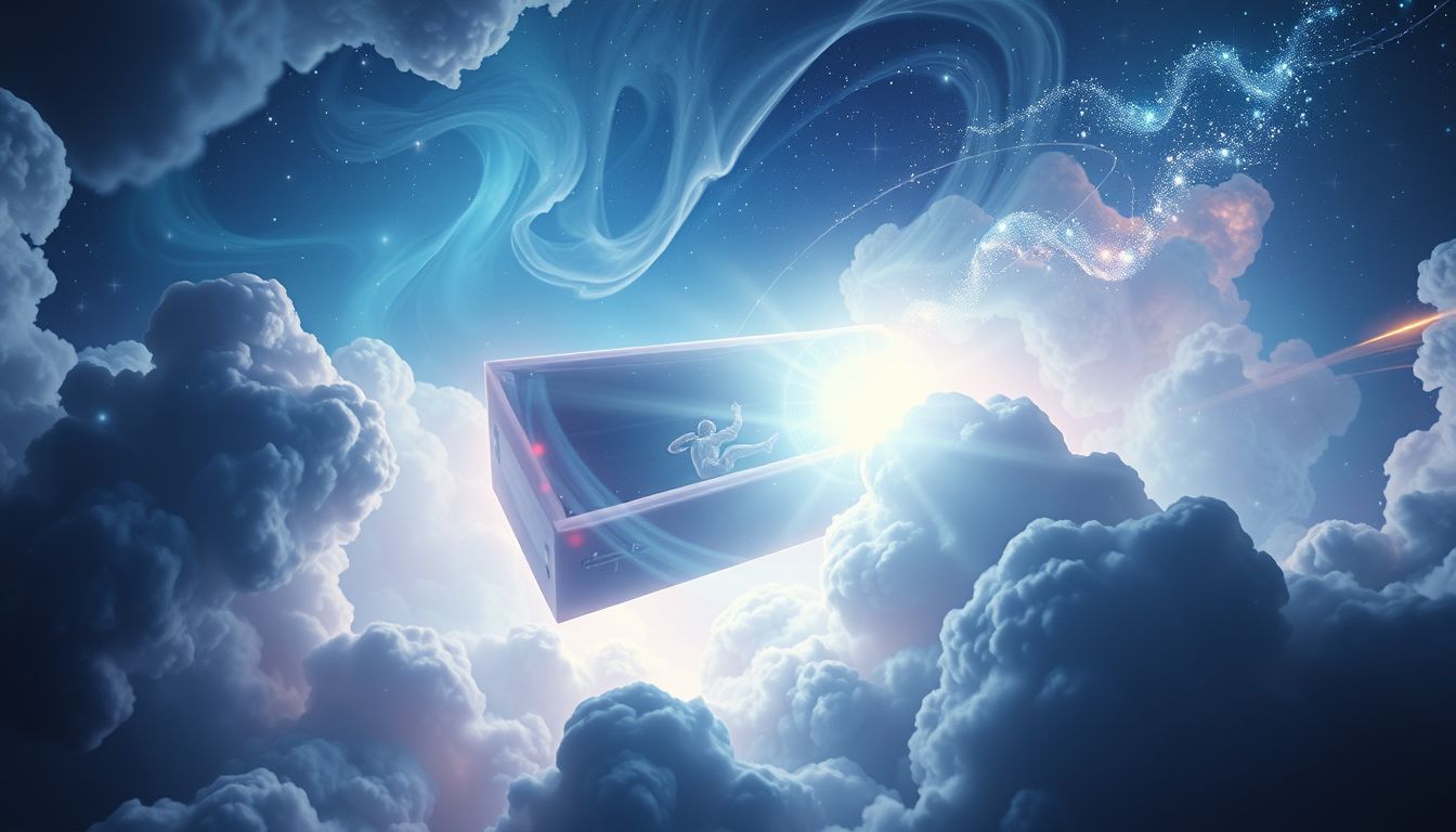 Das Sehen einer unbekannten Person im Leichenwagen symbolisiert Angst vor Vergänglichkeit.