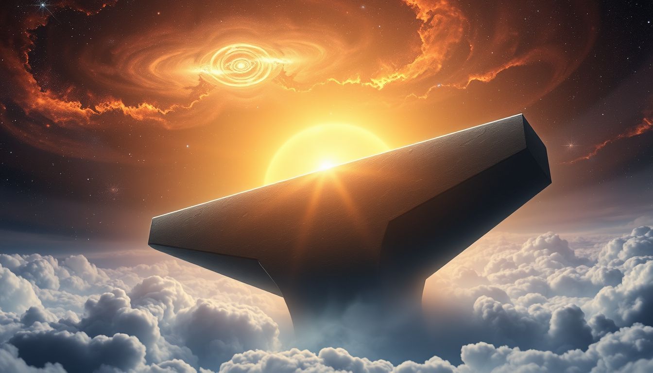 Ein riesiger Amboss symbolisiert im Traum starke Belastungen und Stärke.