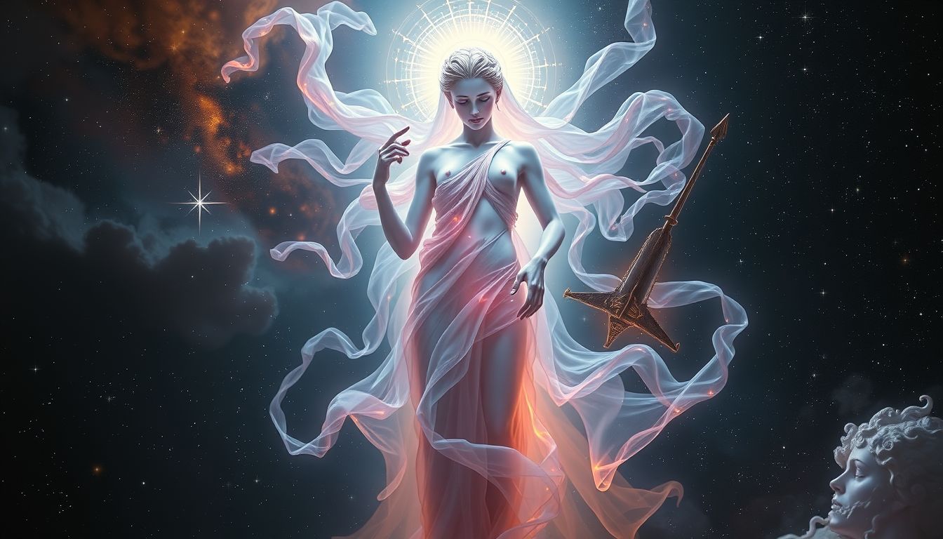 Der verurteilte Muttergottessohn symbolisiert innere Schuld und Transformation.