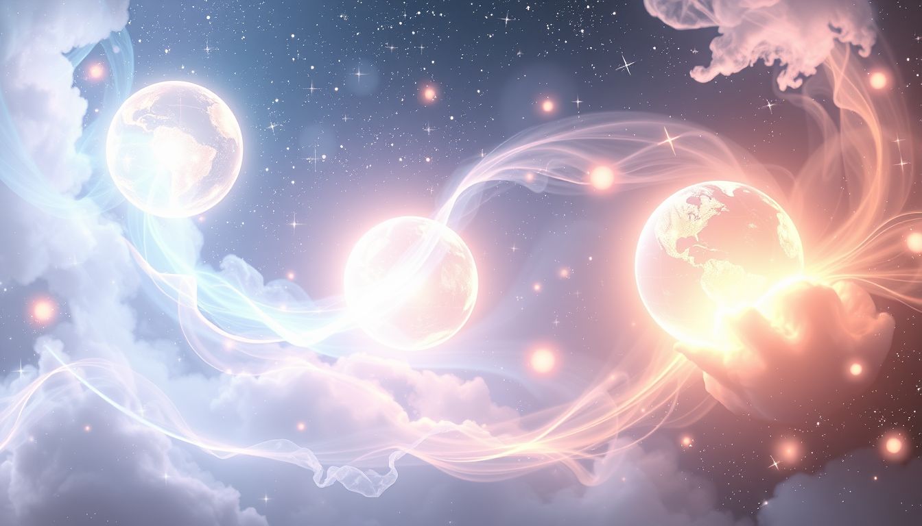 Heilendes Licht im Traum symbolisiert inneren Frieden und Erneuerung.