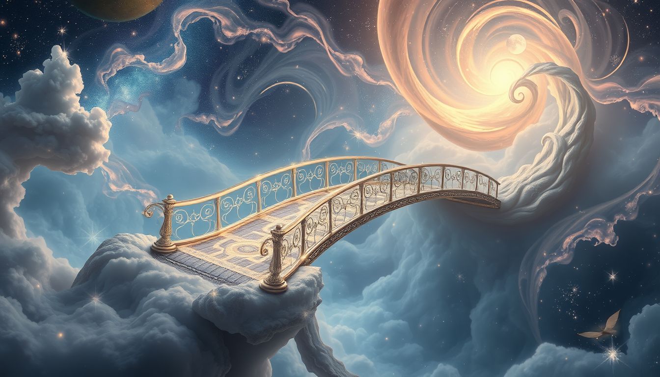 Träumen von metallischen Brücken symbolisiert Stärke und Übergänge im Leben.