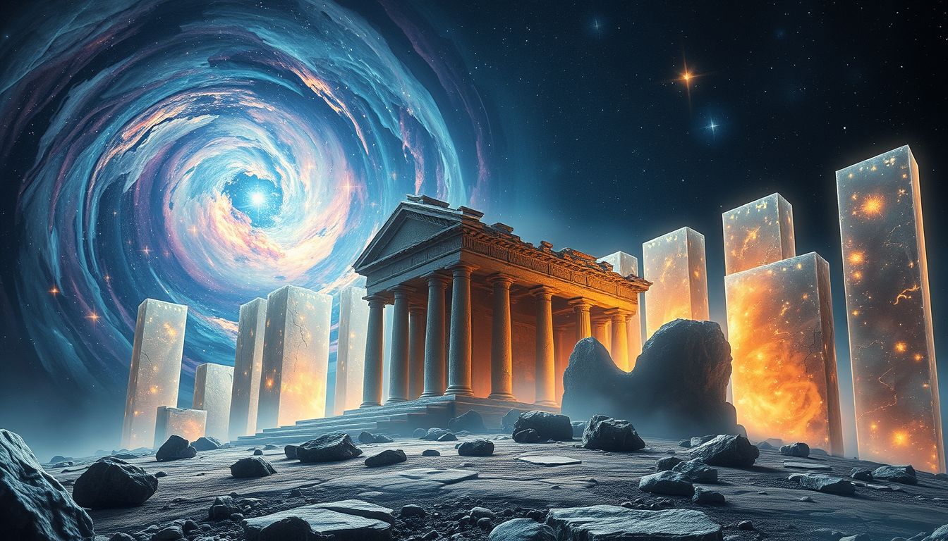 Das Zumauern alter Gebäude symbolisiert oft verdrängte Erinnerungen.