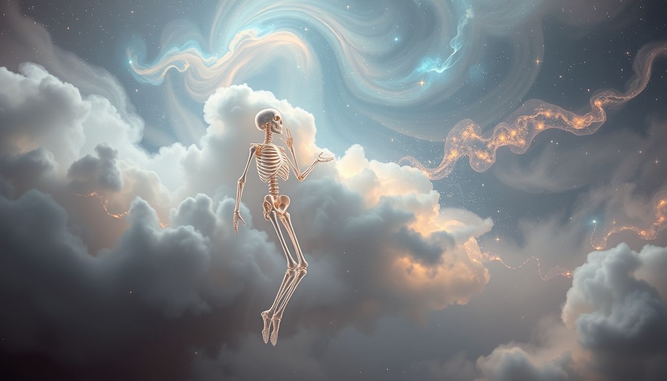 Verknöcherung im Traum symbolisiert oft innere Starrheit und Wandel.