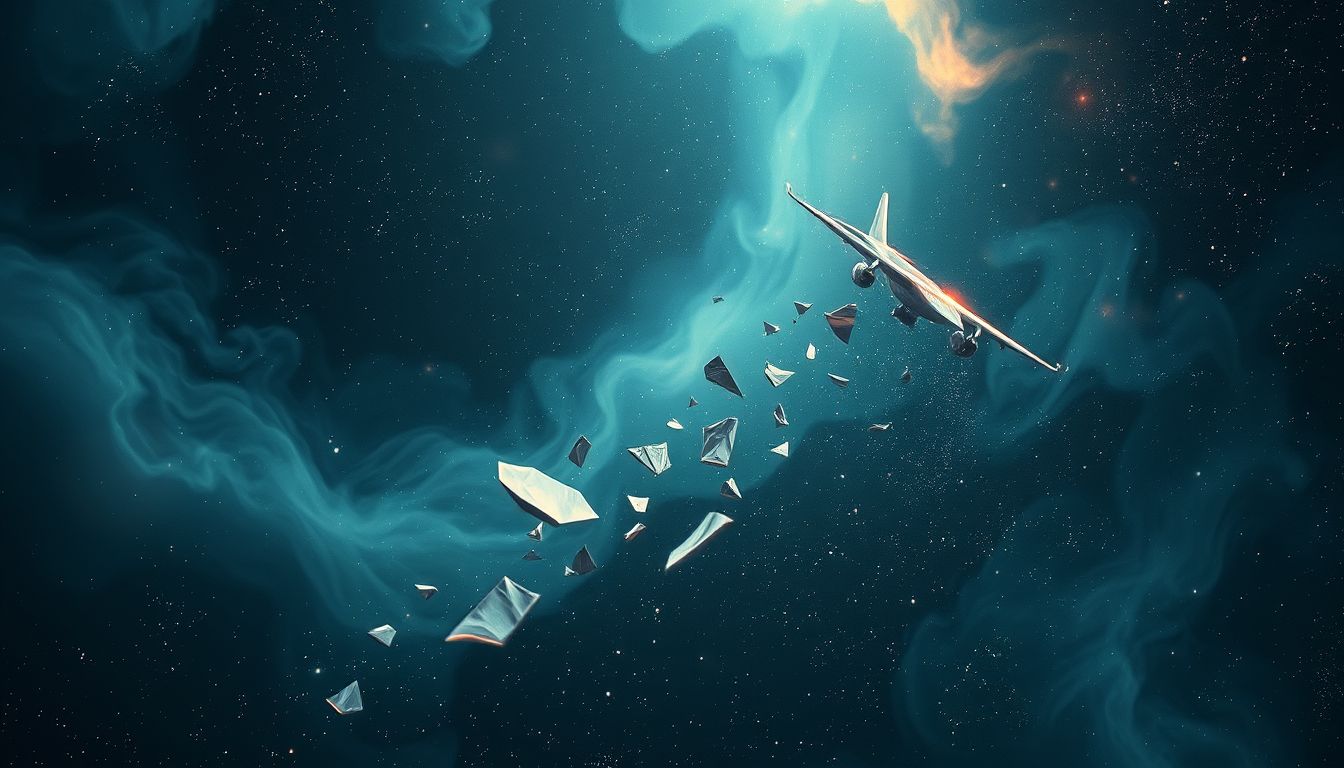 Ein Flugzeugabsturz-Traum symbolisiert oft Kontrollverlust und Angst.