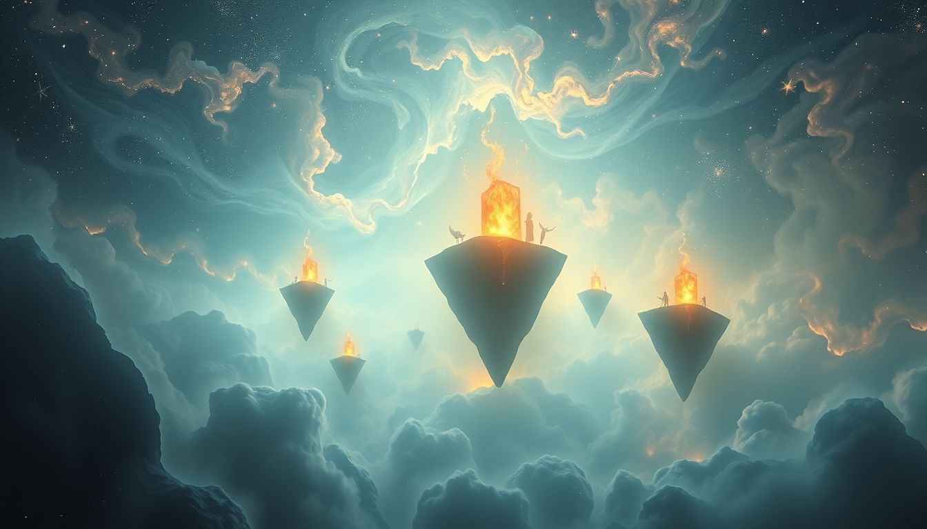 Träume von unbekannten Orten symbolisieren oft persönliche Veränderung.