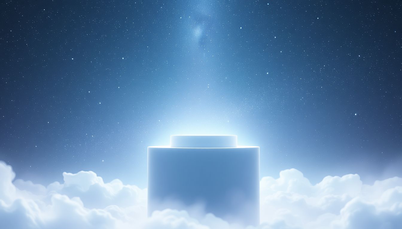 Auf einem Podest stehen symbolisiert Anerkennung und persönlichen Erfolg.