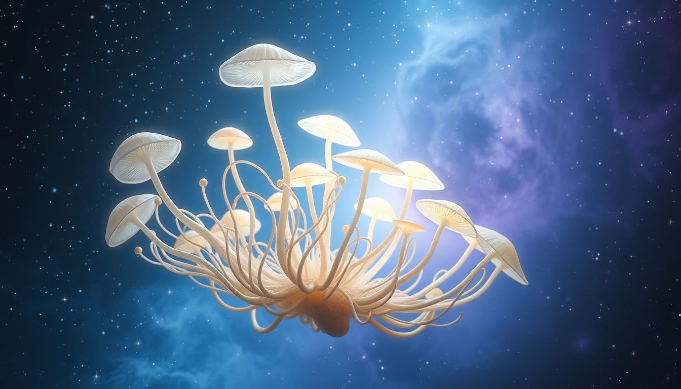 Pilzbefall in Träumen symbolisiert innere Schwäche und Transformation.