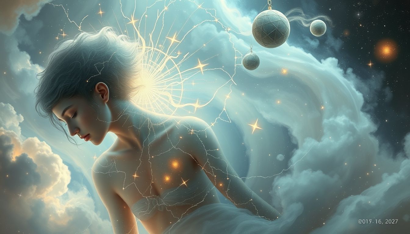 Das Verletzen eines androgynen Wesens symbolisiert innere Konflikte und Selbsterkenntnis.