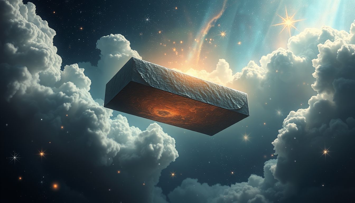 Einen Amboss fliegen sehen symbolisiert unerwartete, schwere Veränderungen im Leben.