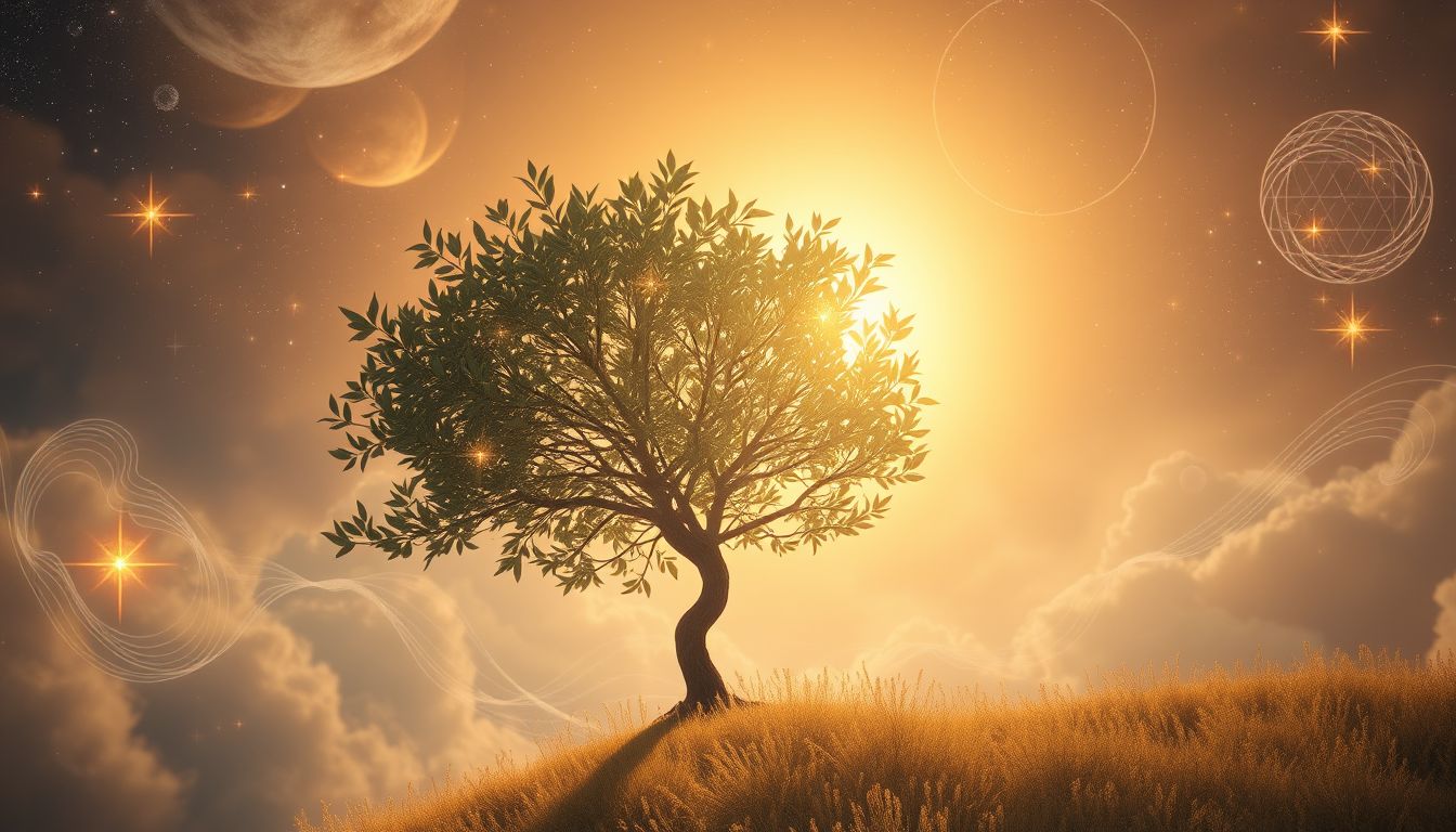 Ein Ölbaum im Traum symbolisiert Schutz und natürliche Geborgenheit vor Sonne.