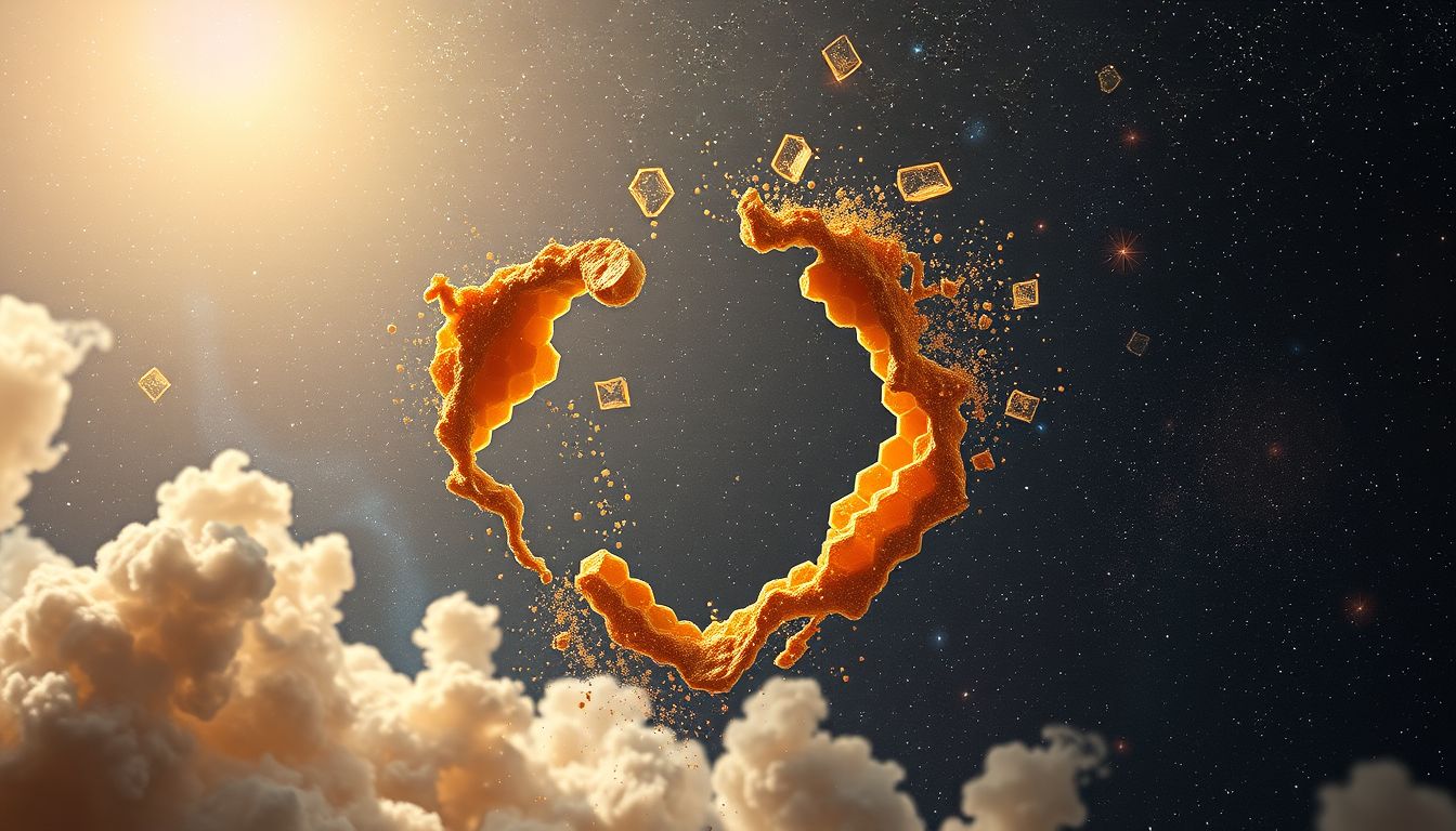 Ein zerstörter Bienenkorb symbolisiert oft Verlust von Gemeinschaft und Harmonie.