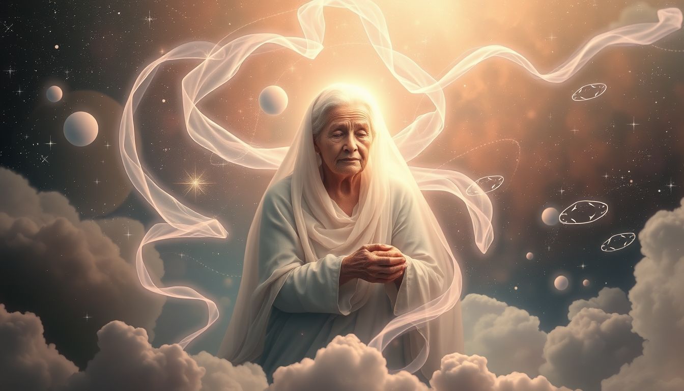 Eine ältere Person unter Kuratel symbolisiert Schutz und Verantwortung im Traum.