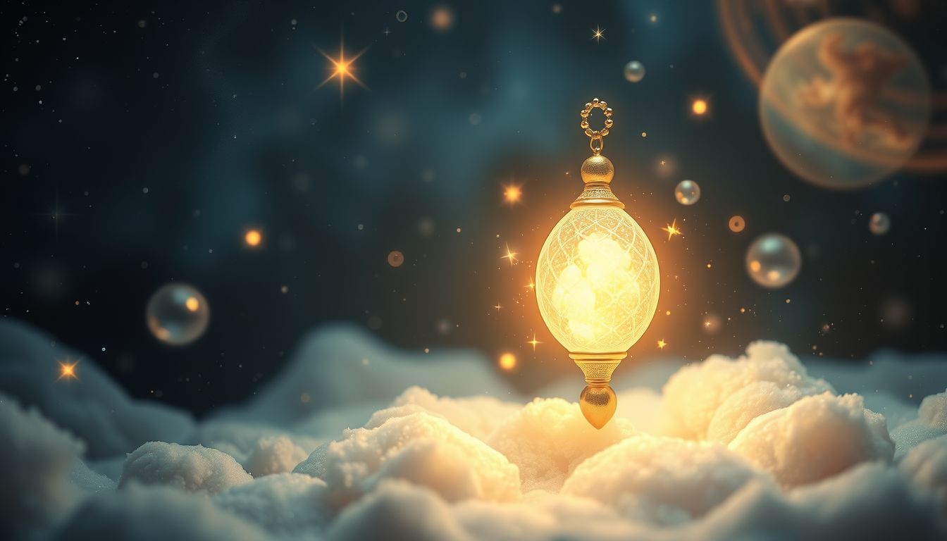 Ein Klappergeschenk symbolisiert unverhoffte Freude und Neuanfang.