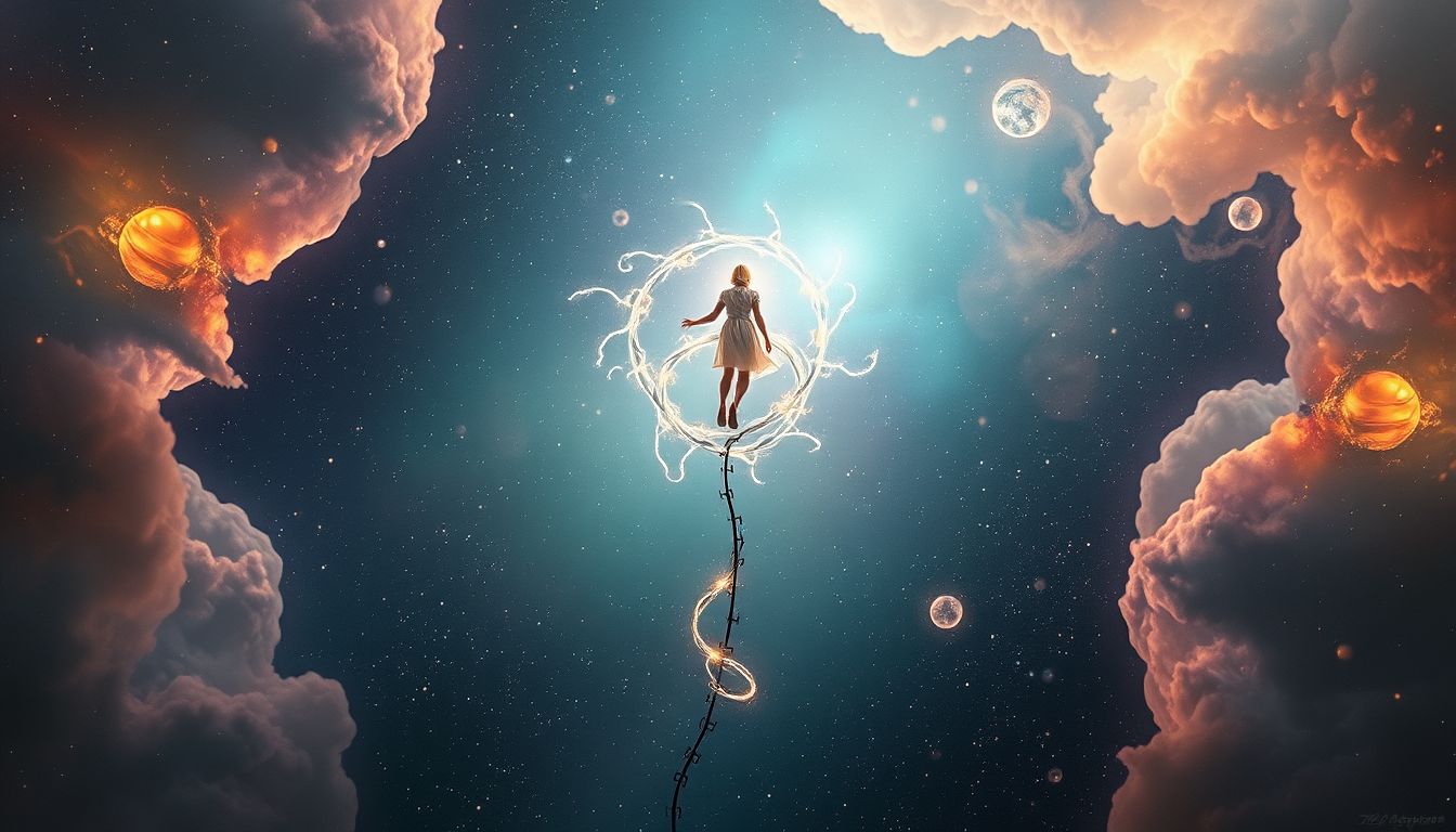 Das Überklettern von Stacheldraht symbolisiert Überwindung von Hindernissen.