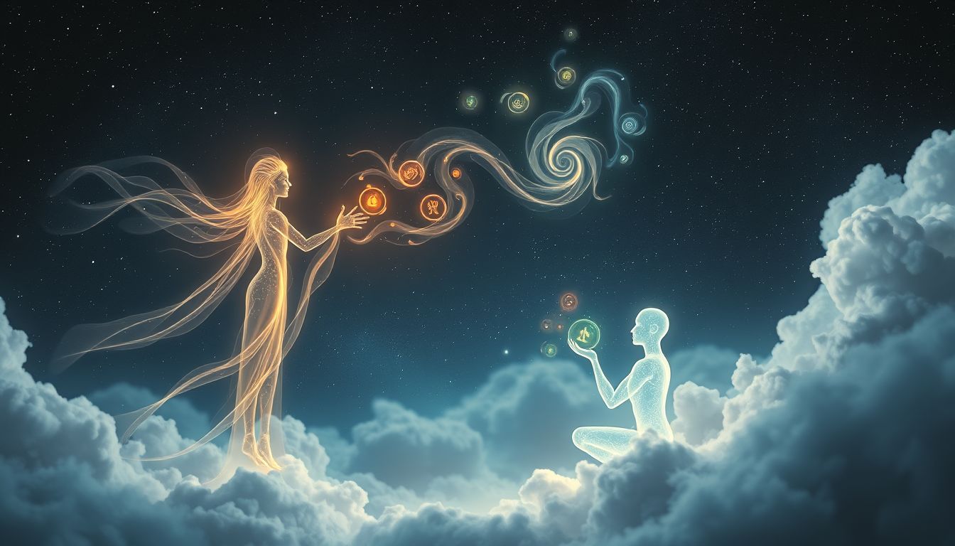 Ein Schamane im Traum symbolisiert spirituelle Führung und Erkenntnis.