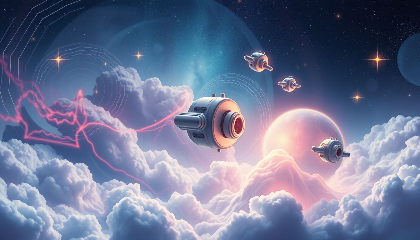 Traum 6: Laute Maschinen symbolisieren innere Unruhe und Stress.