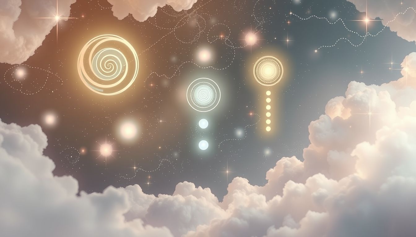 Traum 7 symbolisiert oft bevorstehende spirituelle Erkenntnis und Wachstum.