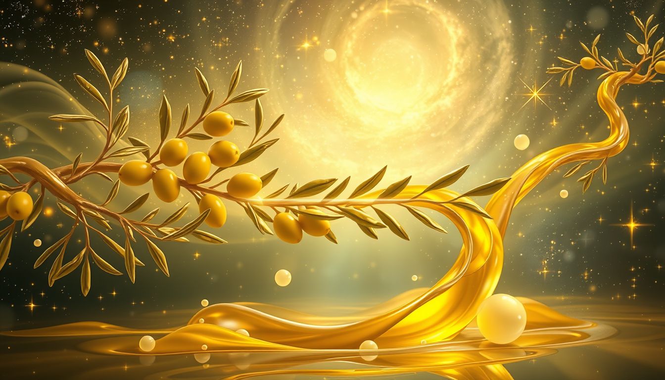 Traum 7: Olivenöl symbolisiert Reichtum, Gesundheit und inneren Frieden.