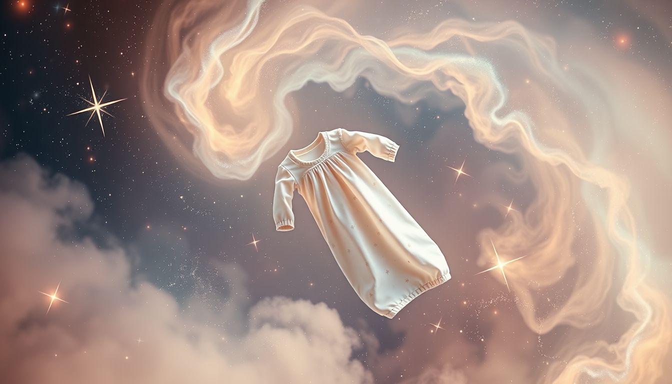 Ein Babyschlafsack-Motiv im Traum symbolisiert Schutz und Geborgenheit.