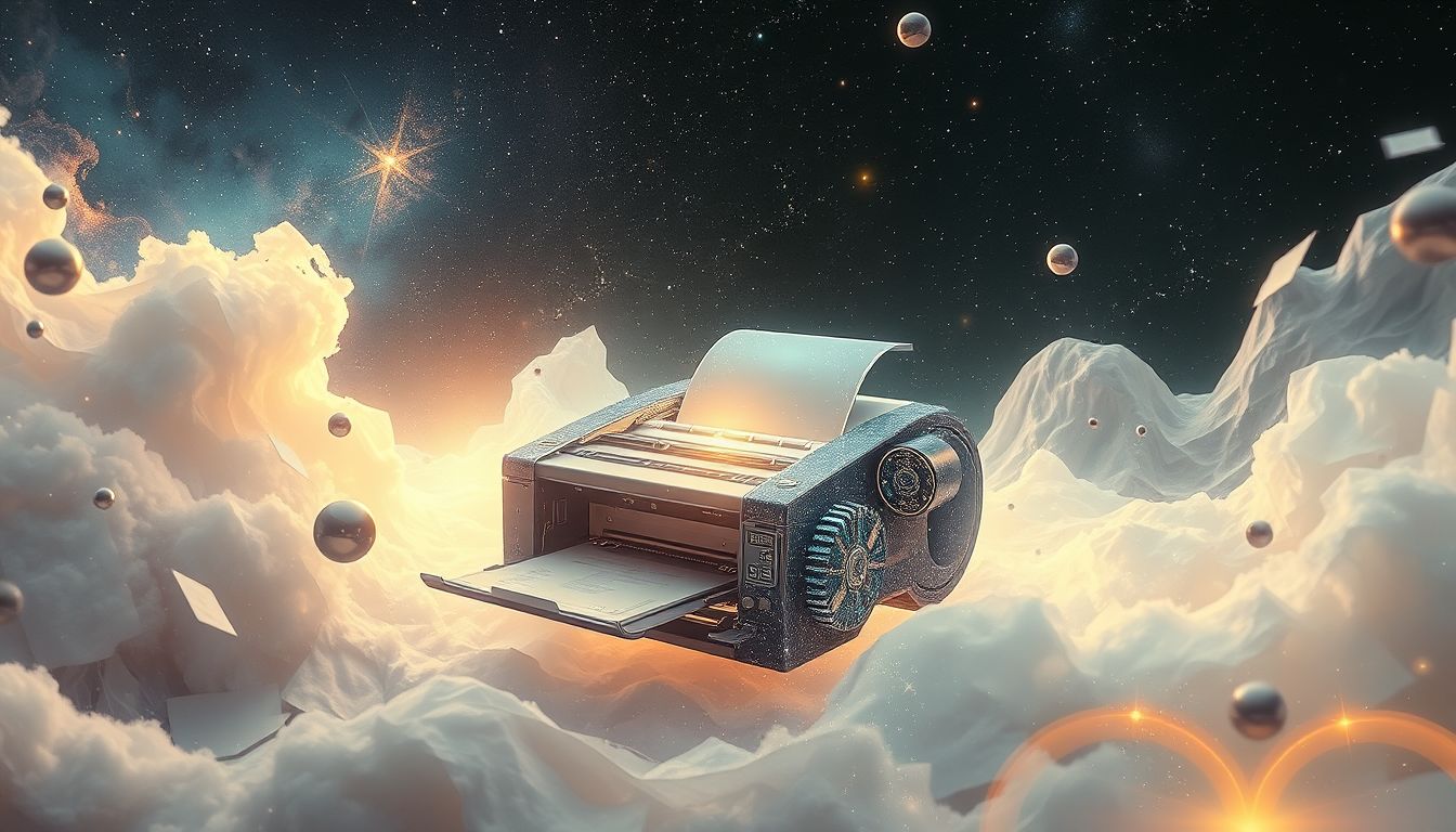 Ein nicht druckender Drucker im Traum symbolisiert blockierte Kommunikation.