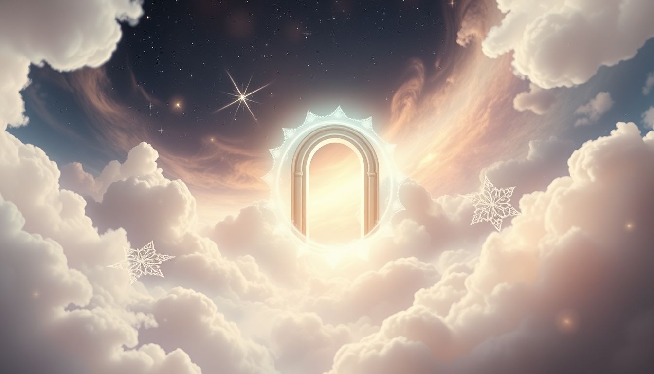 Der Himmel im Traum symbolisiert oft spirituelle Reinheit und Erlösung.