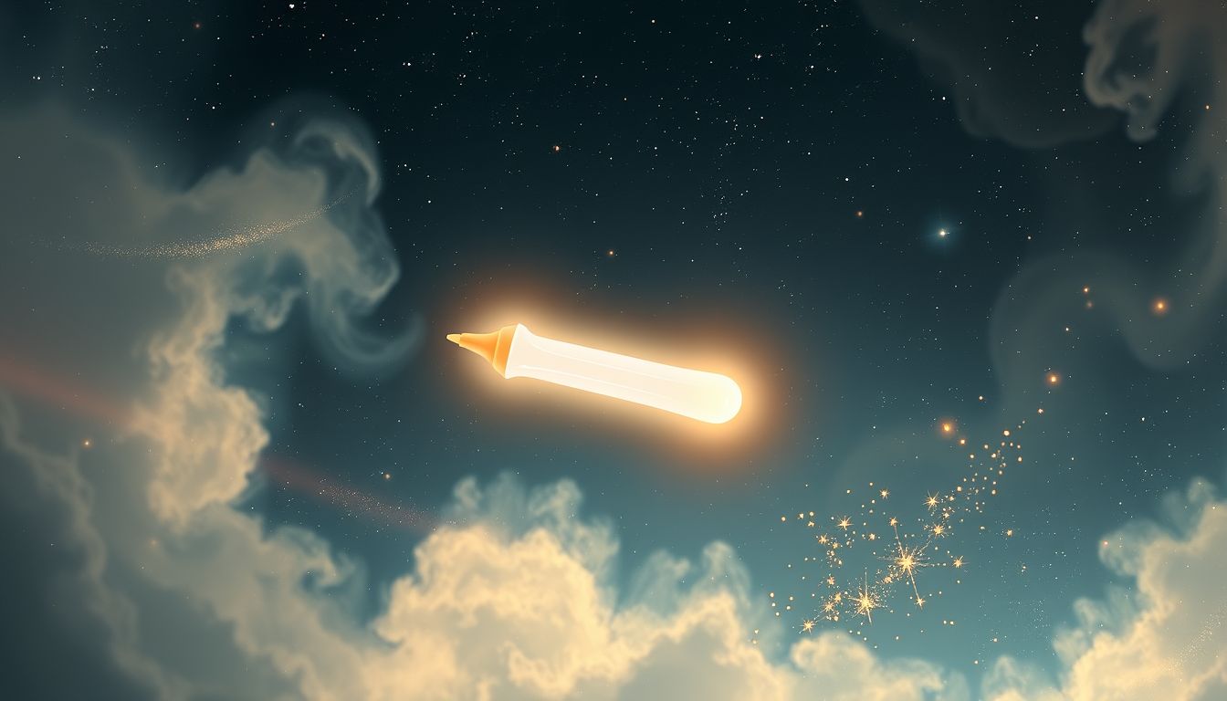 Ein unbenutzter Kleberstab symbolisiert frische Chancen und Neubeginn.