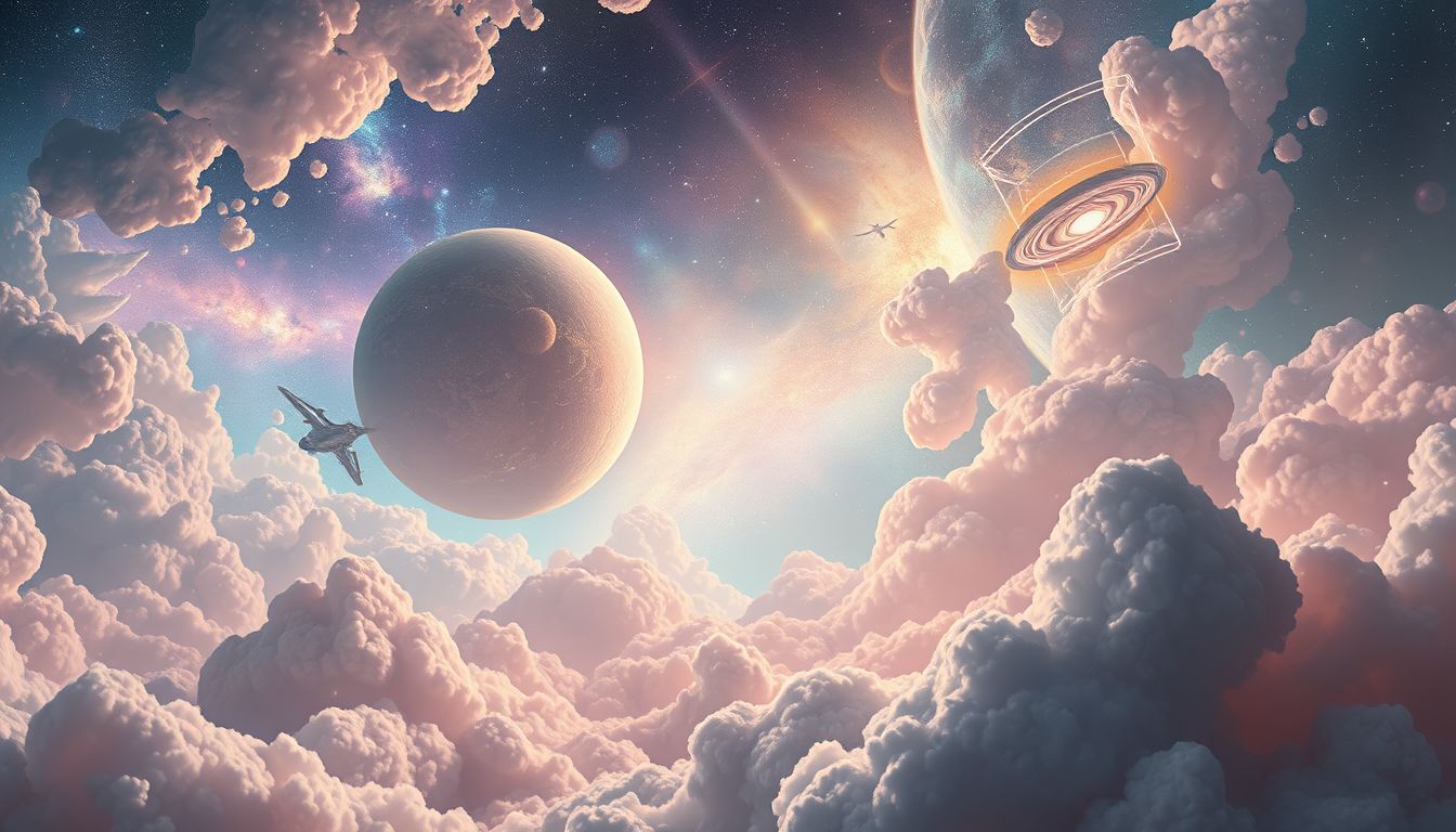 Der Traum von Weltraumexpedition symbolisiert Sehnsucht nach Unbekanntem.