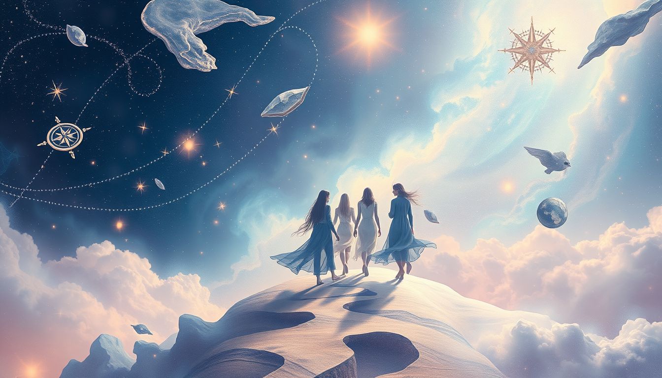 Der Traum symbolisiert den Wunsch nach gemeinsamer Abenteuer-Entdeckung.