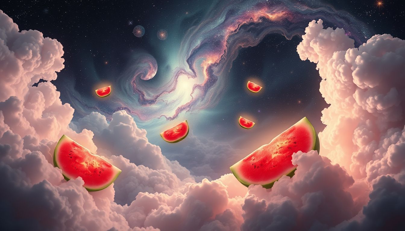 Wassermelonenkerne im Traum symbolisieren verborgene Talente und Chancen.