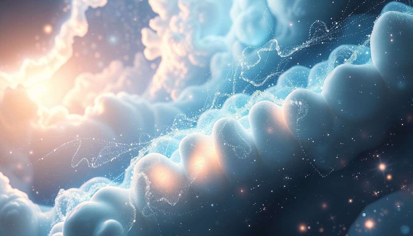 Zahnreinigung symbolisiert innere Klärung und Loslassen von Negativität.