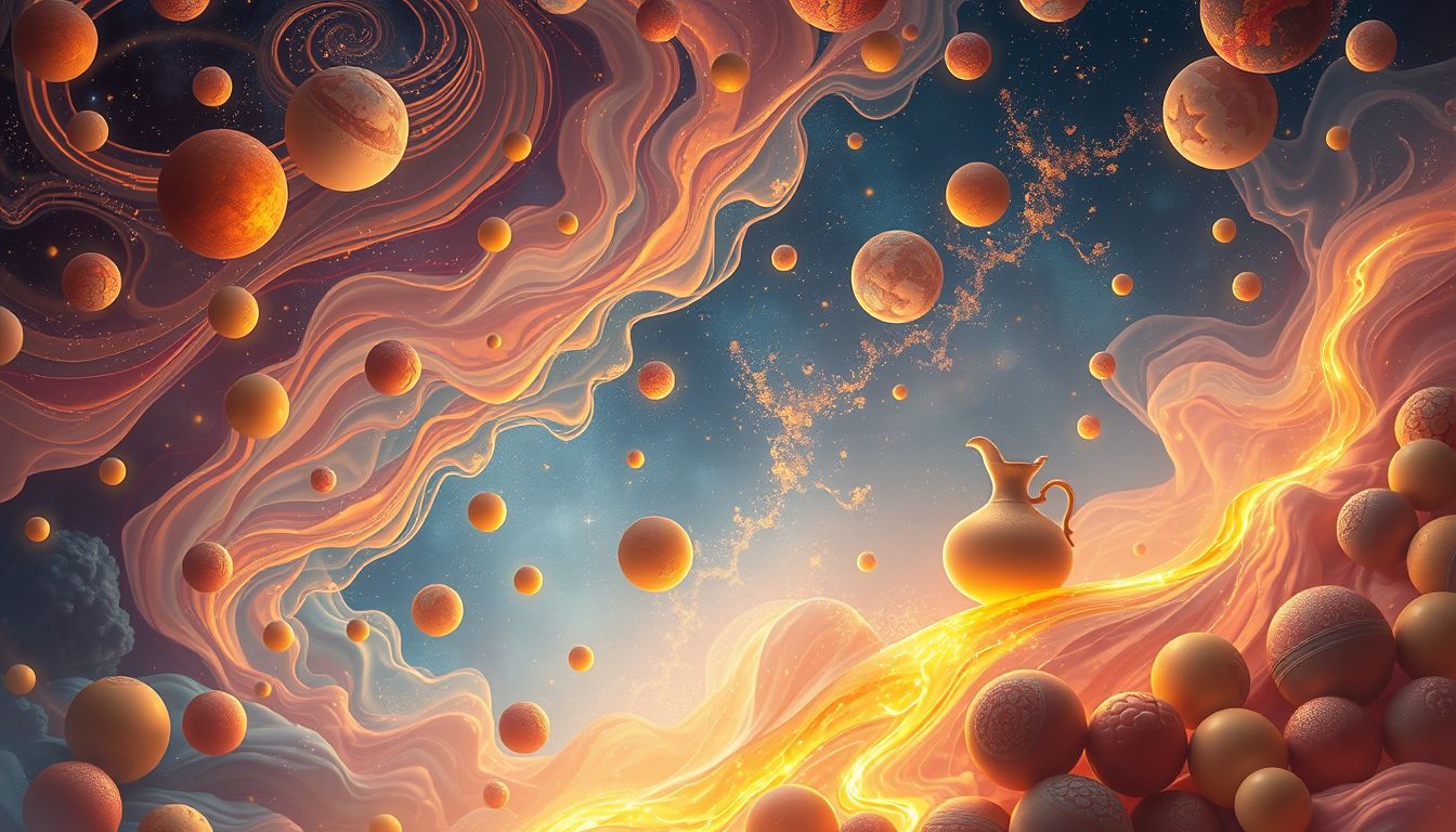 Ein opulentes Gastmahl im Traum symbolisiert Wohlstand und Freude.