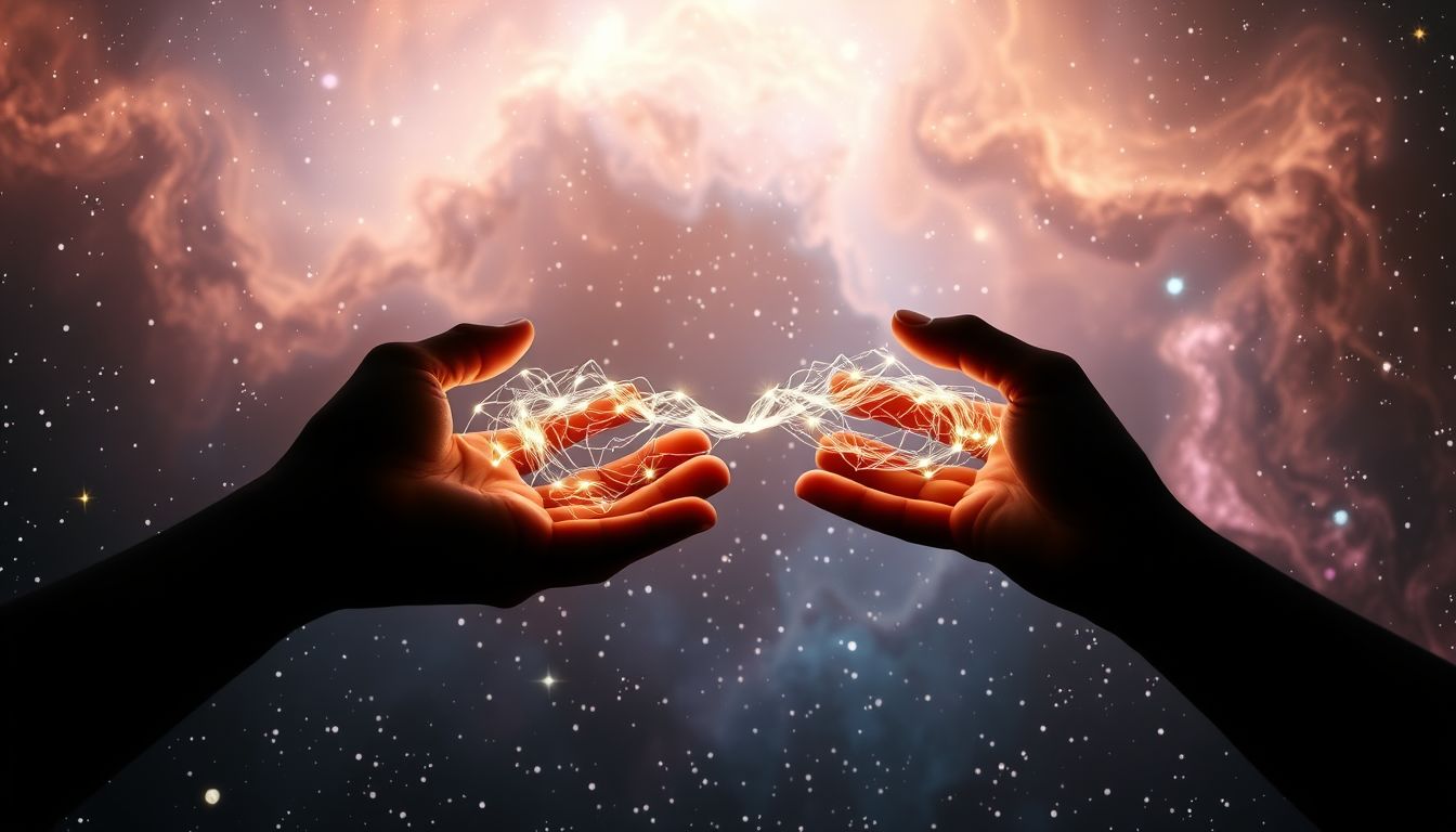 Ein Fischnetz verschenken symbolisiert Unterstützung und Vertrauen im Leben.