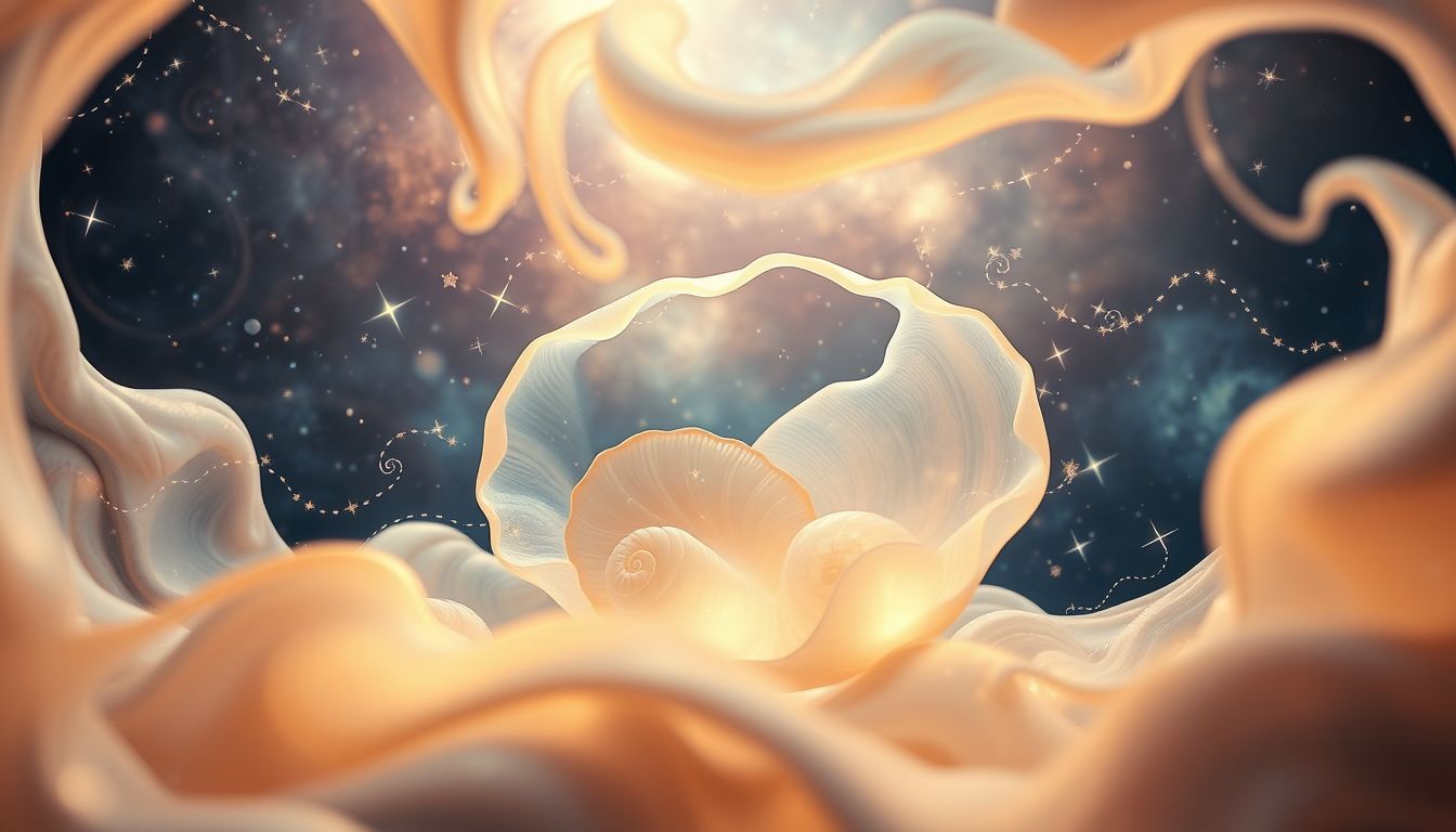 Muscheln im Bett symbolisieren oft tiefe Intimität und Verbindung.