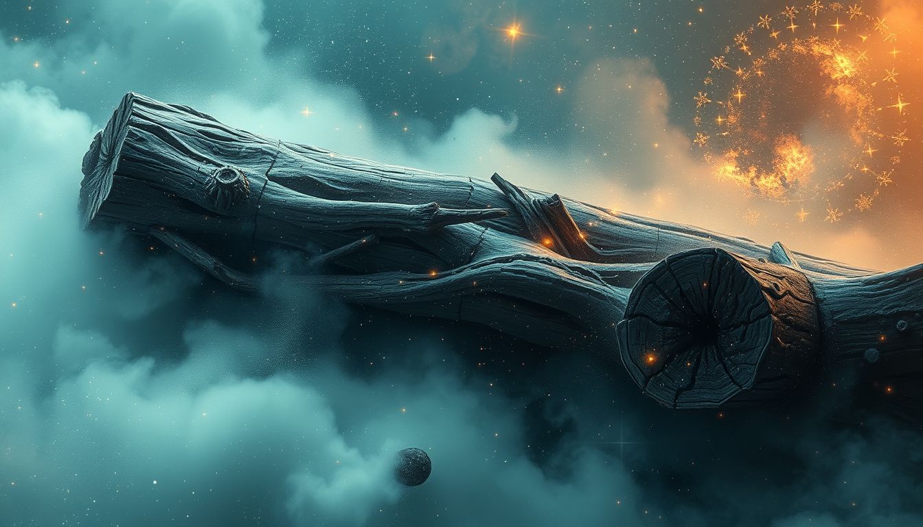 Verrottendes Scheitholz im Traum symbolisiert innere Vernachlässigung.