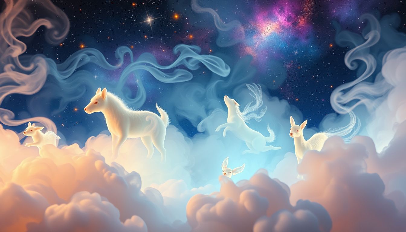 Im Traum symbolisieren Tiere im Dampfbad innere Reinigung und Transformation.