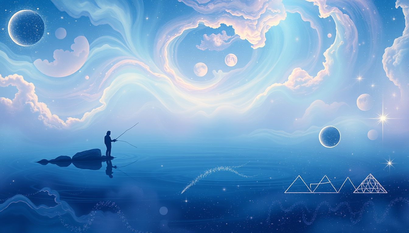 Allein fischen fördert Selbstreflexion und tiefgehende innere Ruhe.