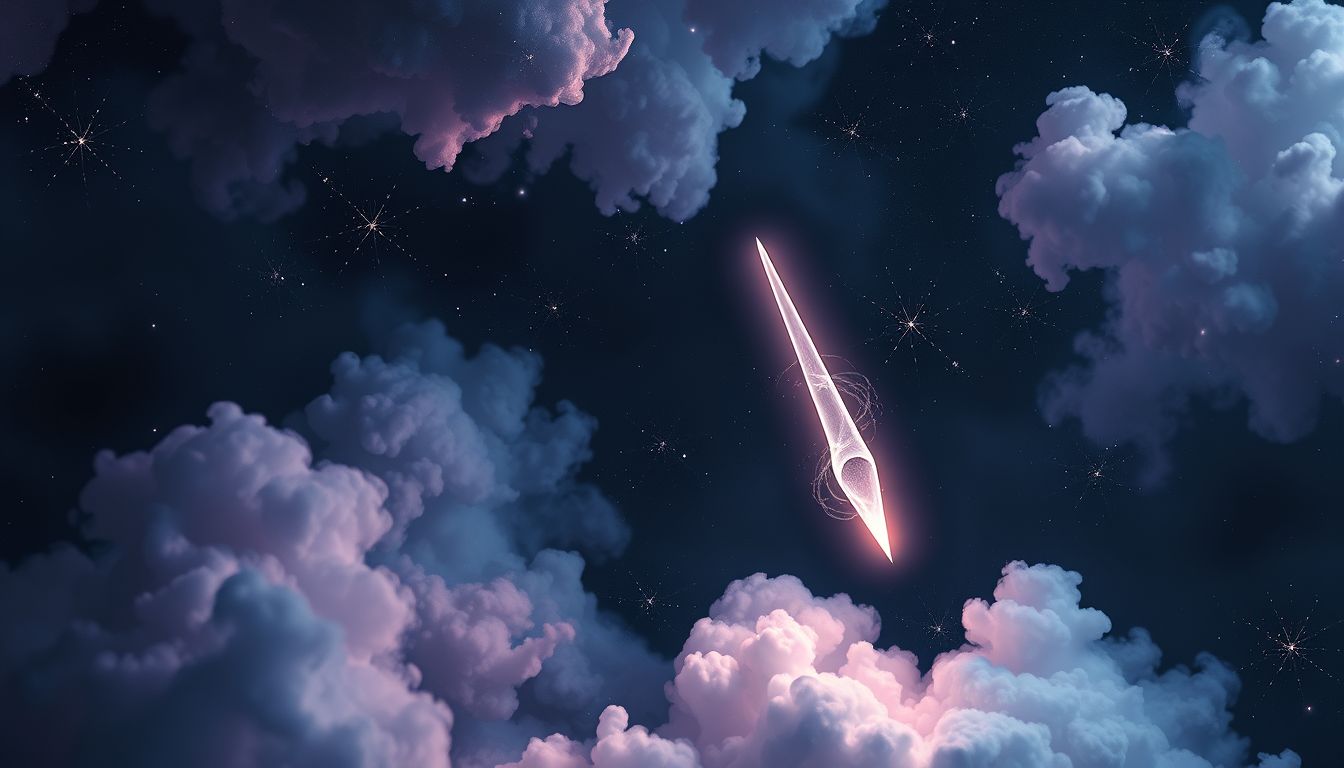 Ein Skalpell im Wald symbolisiert unerwartete Heilung und Erkenntnis.