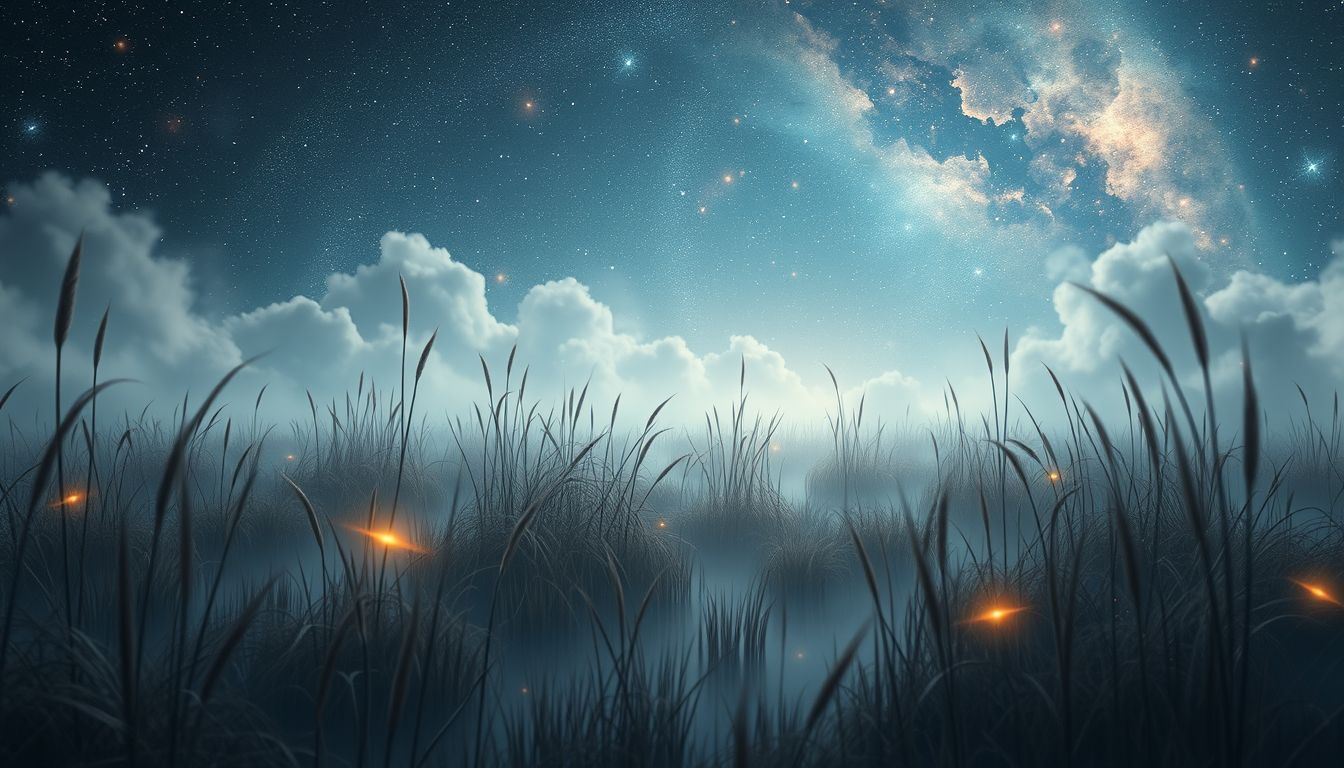 Im Marschland verstecken symbolisiert Flucht vor belastenden Lebenssituationen.